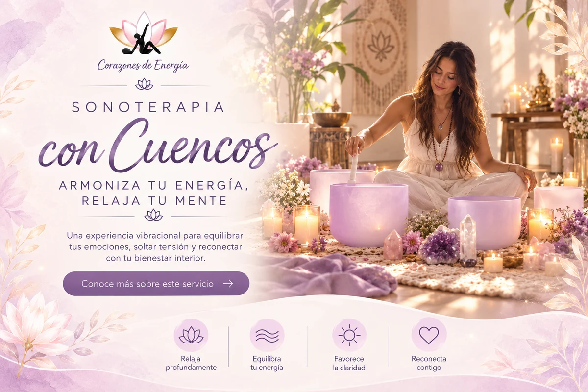 Sonoterapia con cuencos