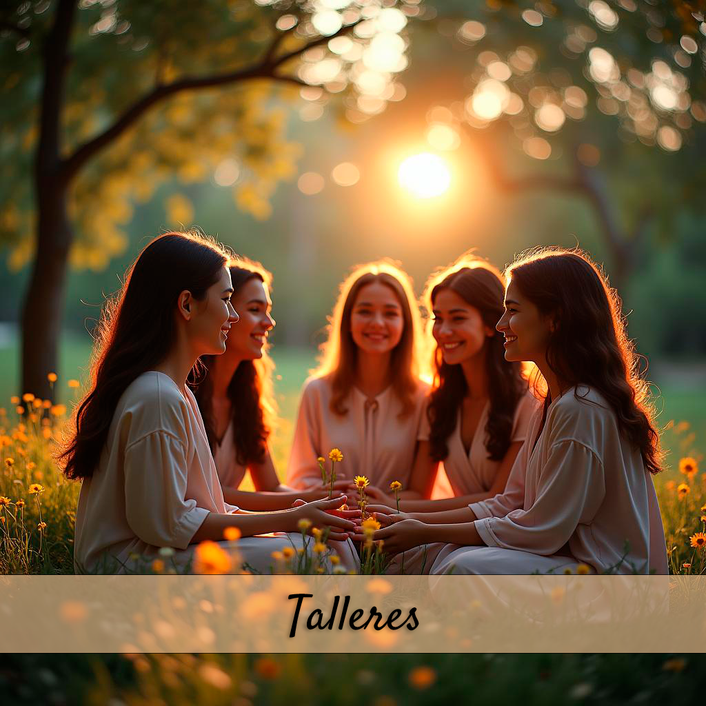 Talleres grupales holísticos en Corazones de Energía.